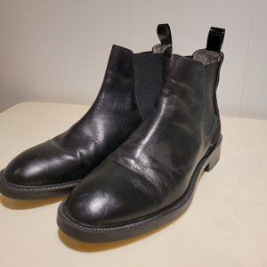 Zara leather chelsea boots SIZE 40
